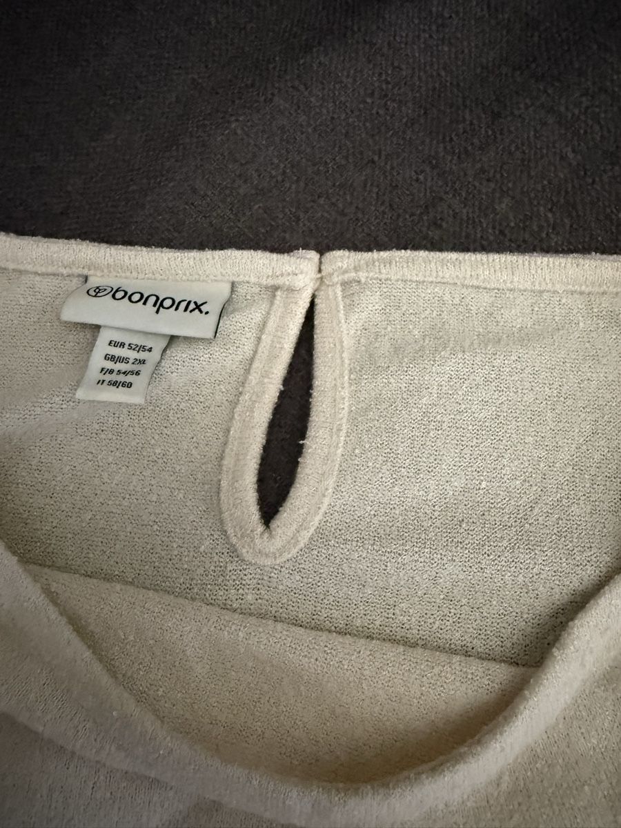 T-Shirts: Maglietta Bonprix Beige – Neu (gemäss Beschreibung) aus Chiasso von pri_yp8y 2