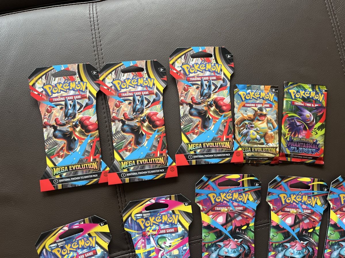 Pokémon Carte collezionabili: Pokémon Karten 9 Booster Packs Neu Mega Evolution – Nuovo (secondo la descrizione) da Au ZH venduto da curio.concept 2