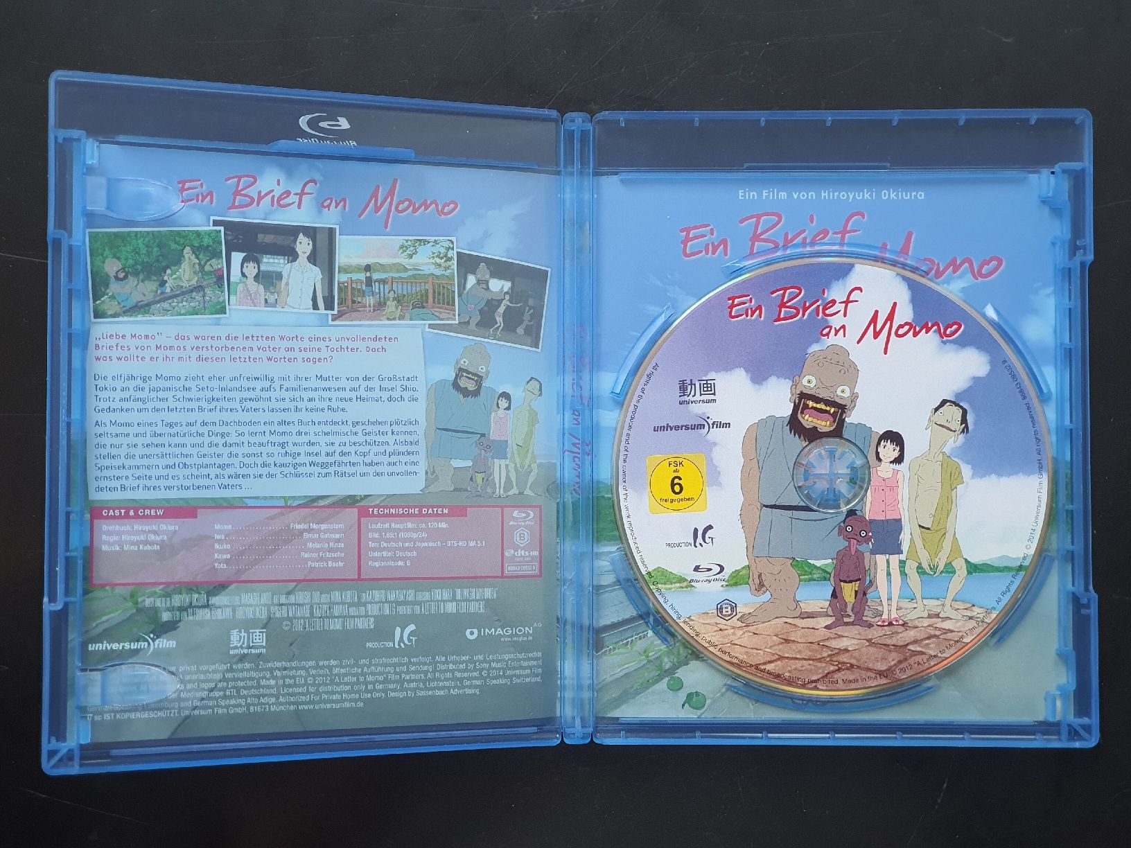 Alle DVDs: A Letter to Momo Blu-ray Disc – Gebraucht aus Zürich von TimZurich1 2