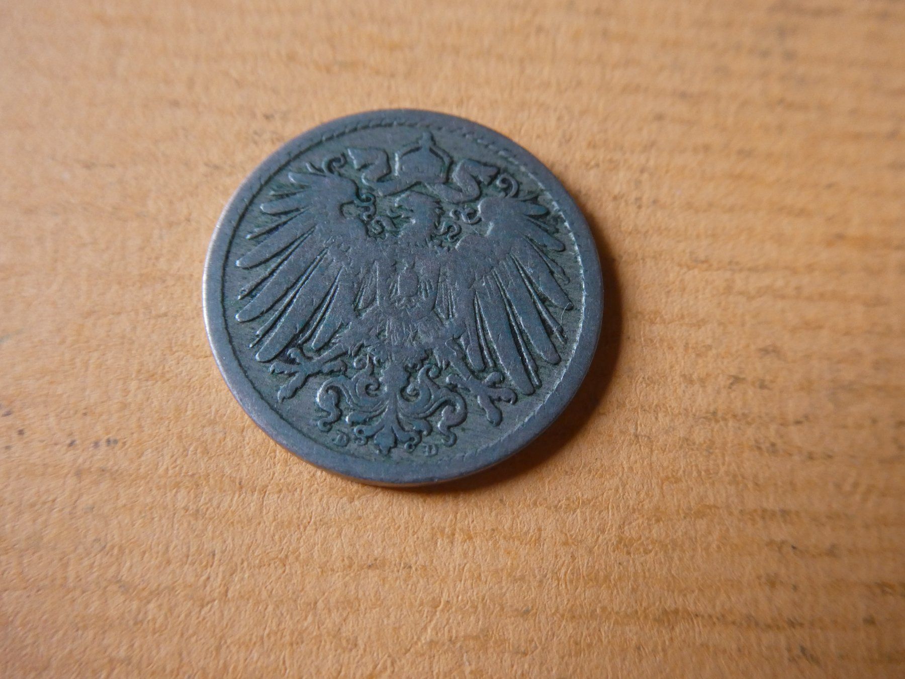 Tutti le monete: Dt. Reich 1890 A, 5 Pfennig – Usato da Hinterforst venduto da Rohusri 1