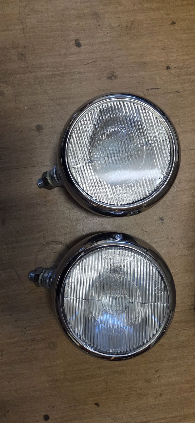 Alle Autoersatzteile: Scheinwerfer Chrom Rund Oldtimer – Neu (gemäss Beschreibung) aus Wettingen von DonRicardos 1