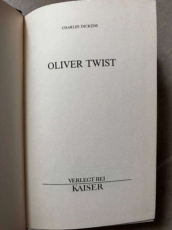 Livres: Oliver Twist Charles Dickens – D'occasion à Belp par nea_x58t 2