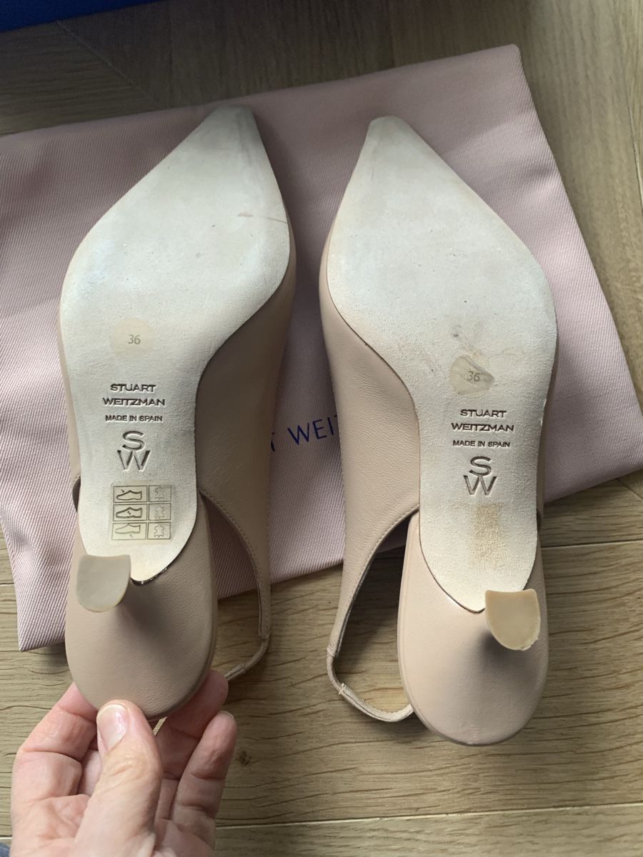 Stuart Weitzman Scarpe da donna: Stuart Weitzman slingback leather sandals 36 – Nuovo (secondo la descrizione) da Zürich venduto da Angela_Fashion_Lover 5