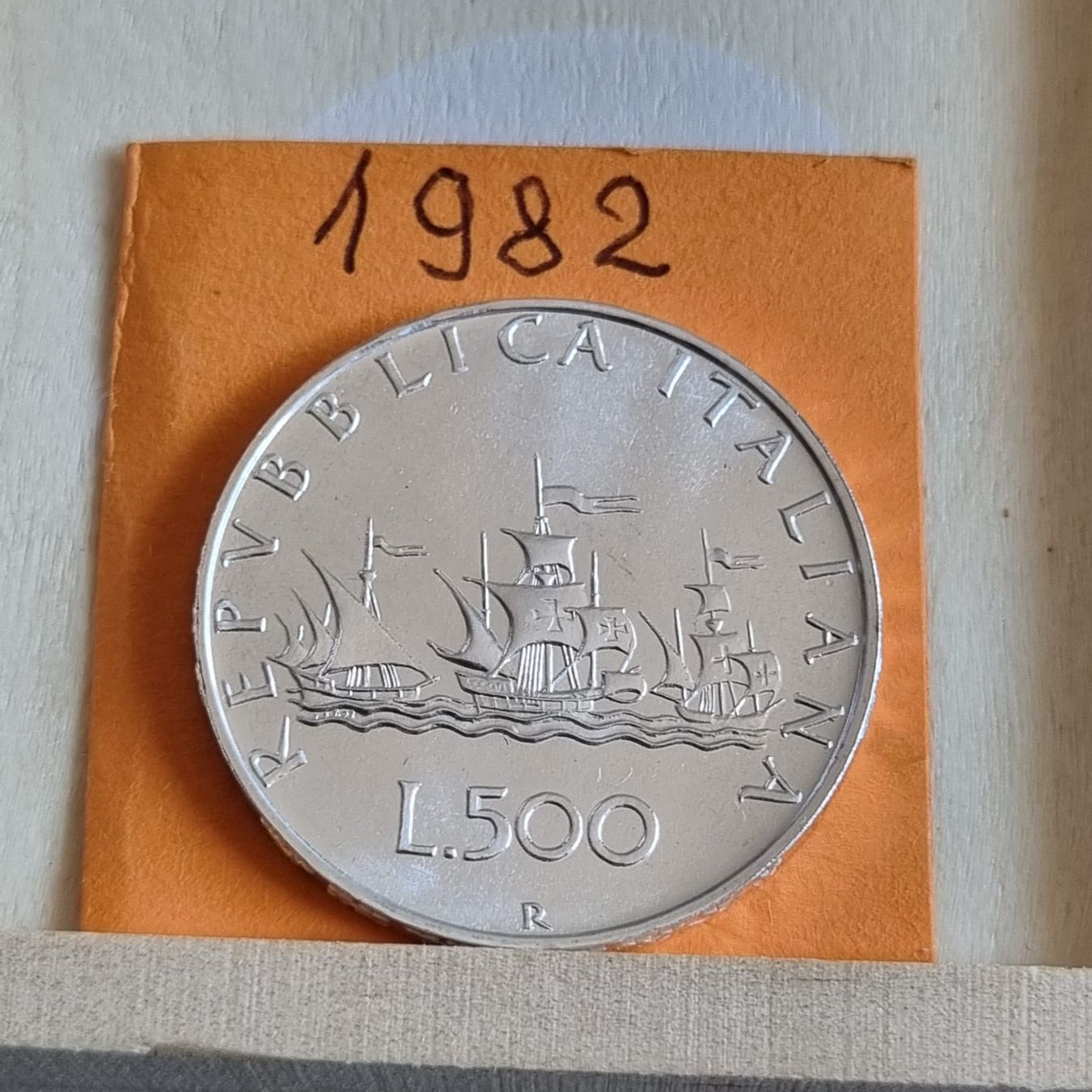 Tutti le monete: 500 Lire 1982 Italie ARGENT – Usato da Genève venduto da cor_2ryx 1