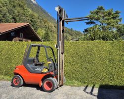 Linde Stapler H40d mit Zwillingsbereifung
