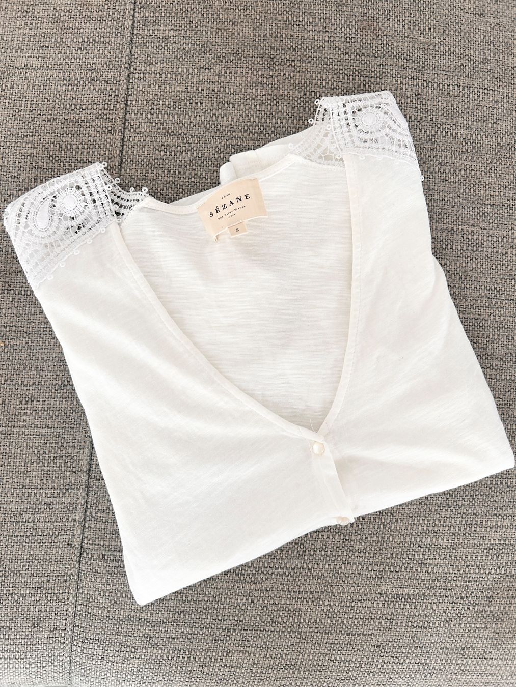 Sezane Top: Sézane Doriane Shirt - Gr. 36 – Usato da Illnau venduto da Monkky 1