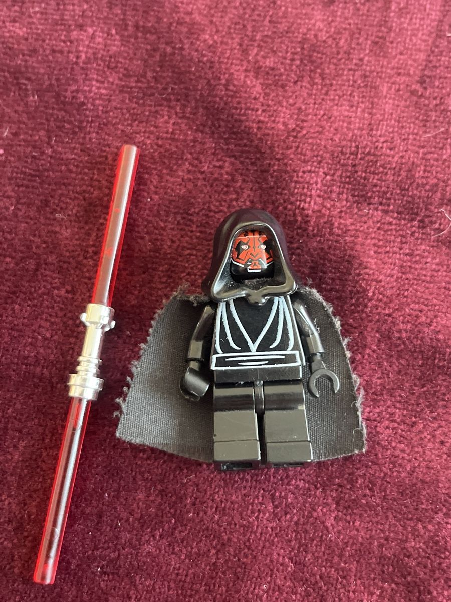Lego Statuette: Lego Star Wars Darth Maul Figur mit Lichtschwert – Usato da neuenhof venduto da cocoros 1