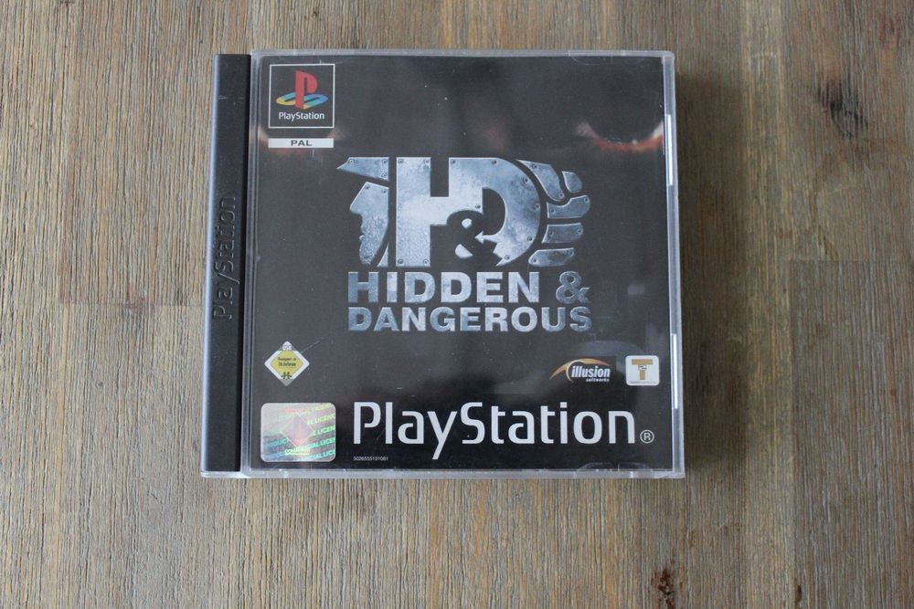 PS1 Hidden & Dangerous – Edition Française, Neuf Sous Blister (PAL)