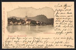 Beckenried, Panoramablick mit Vierwaldst