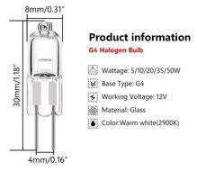 Neue G4 Eco Halogen Glühbirne 20Watt 12V per Stück