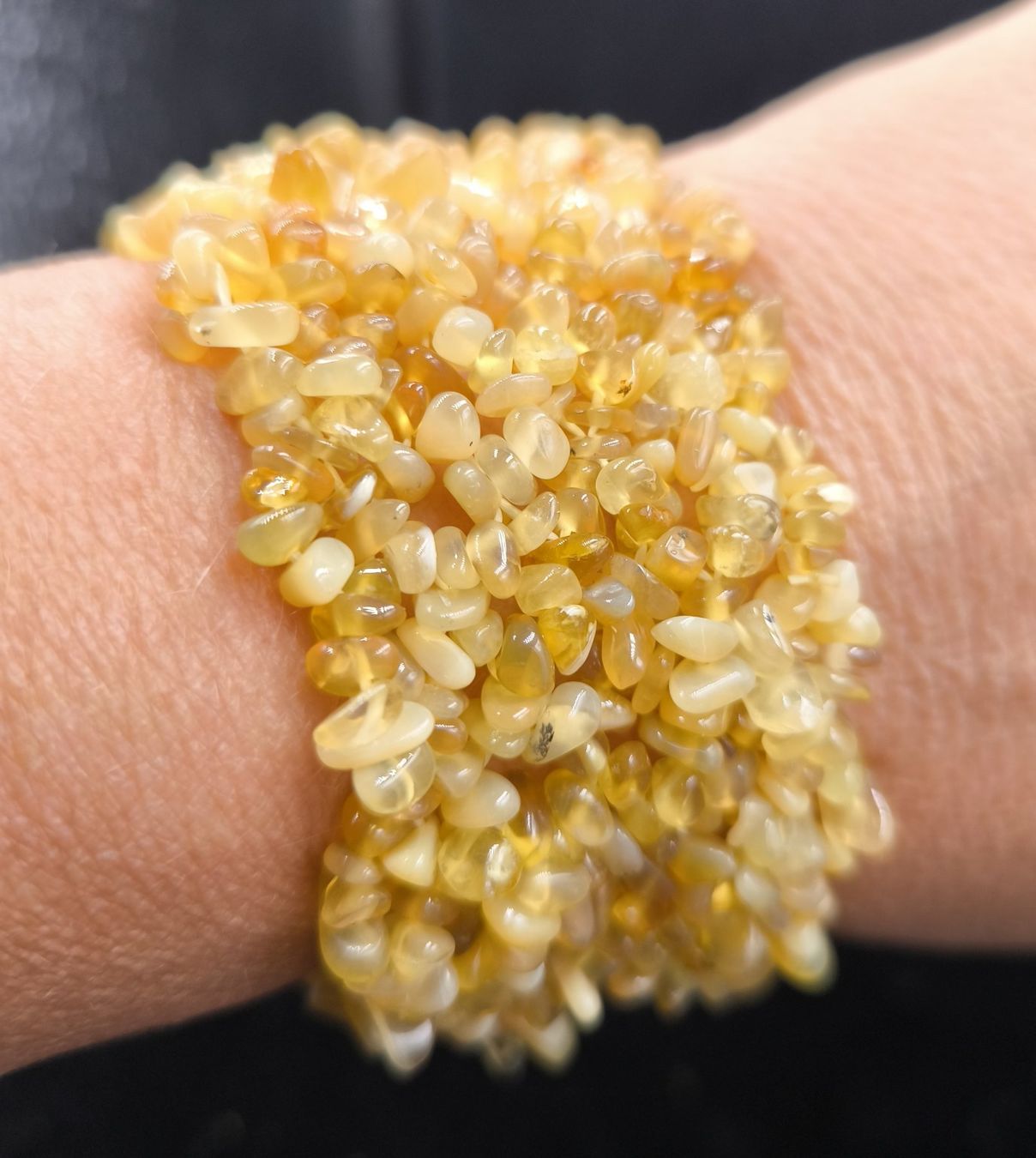 Bracelets: Armband elastisch Citrin – D'occasion à Rorschacherberg par snOOpydOg11 9