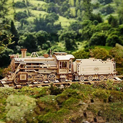 Puzzle: 3D Puzzle Dampflokomotive Holzpuzzle – Nuovo e nell'imballaggio originale da Châtelaine venduto da topshop.switzerland 1