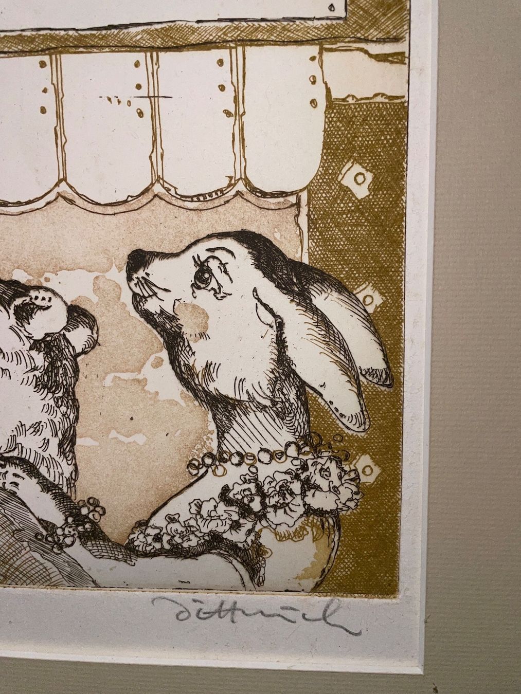 Grafica & Litografie: Lithographie von Dittrich 1985 – Usato da Cham venduto da Chramschopf 2