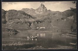 AK Seebenalp, See mit Sexmoor, 1916