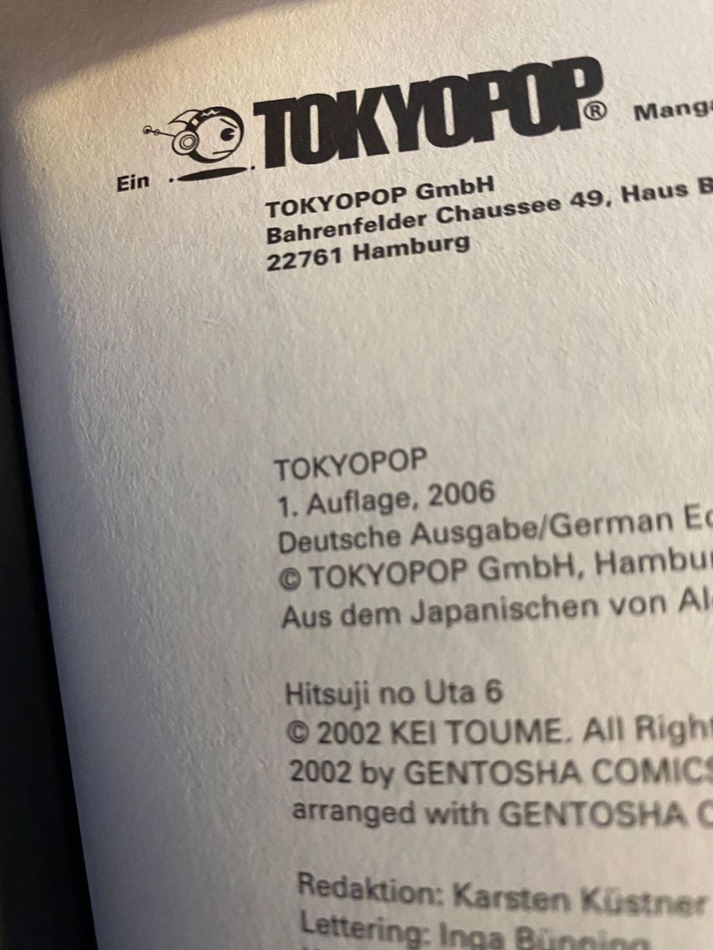 Fumetti: Das Lied der Lämmer Manga – Usato da Ringgenberg BE venduto da Republic_Of_Gamers 2