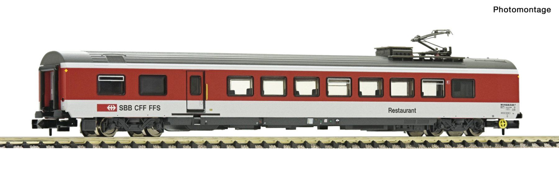Fleischmann Trains électriques: Fleischmann 6260060 SBB EW IV Restaurant – Neuf avec emballage d'origine à Derendingen par Benfis