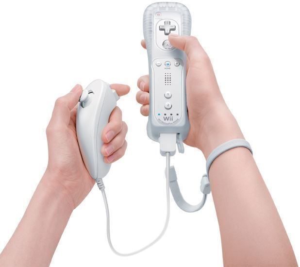 Remote Motion Plus + Nunchuk Original Nintendo für Wii+Wii U 1