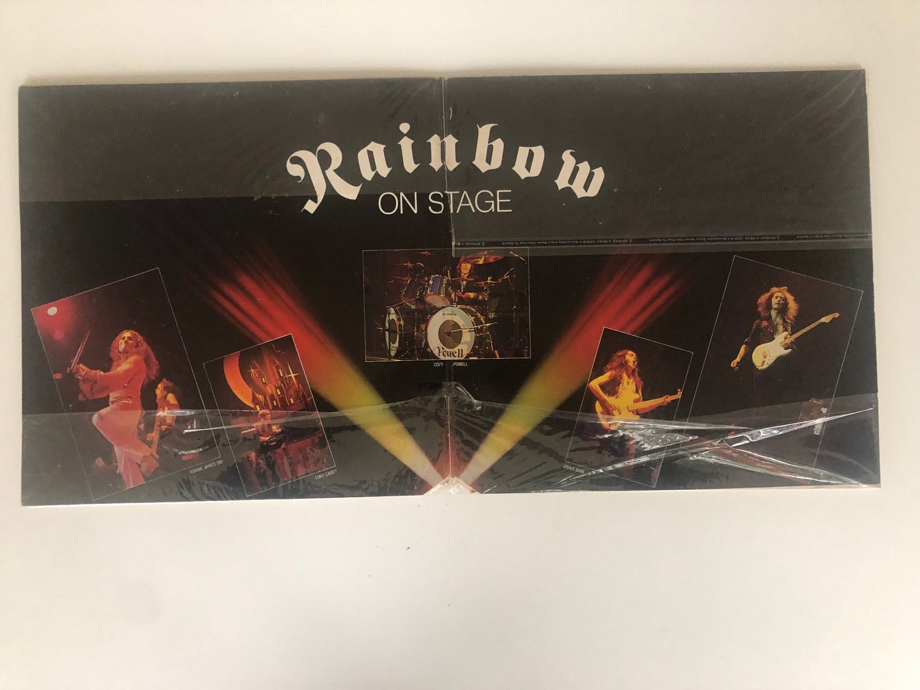Dischi in vinile: RAINBOW ON STAGE DOPPIO LP PERFETTO POLYDOR 1977 – Usato da Davesco-Soragno venduto da kappas 1