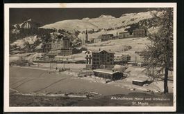 St. Moritz, Alkoholfreies Hotel und Volk