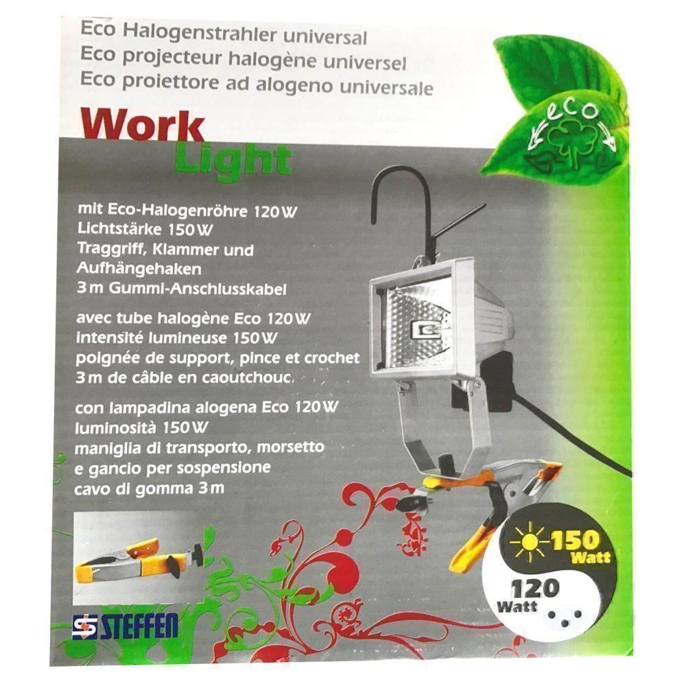Lampade: Halogenstrahler WORKLIGHT 1 Stück – Nuovo e nell'imballaggio originale da Spreitenbach venduto da mario-shop.xs 1