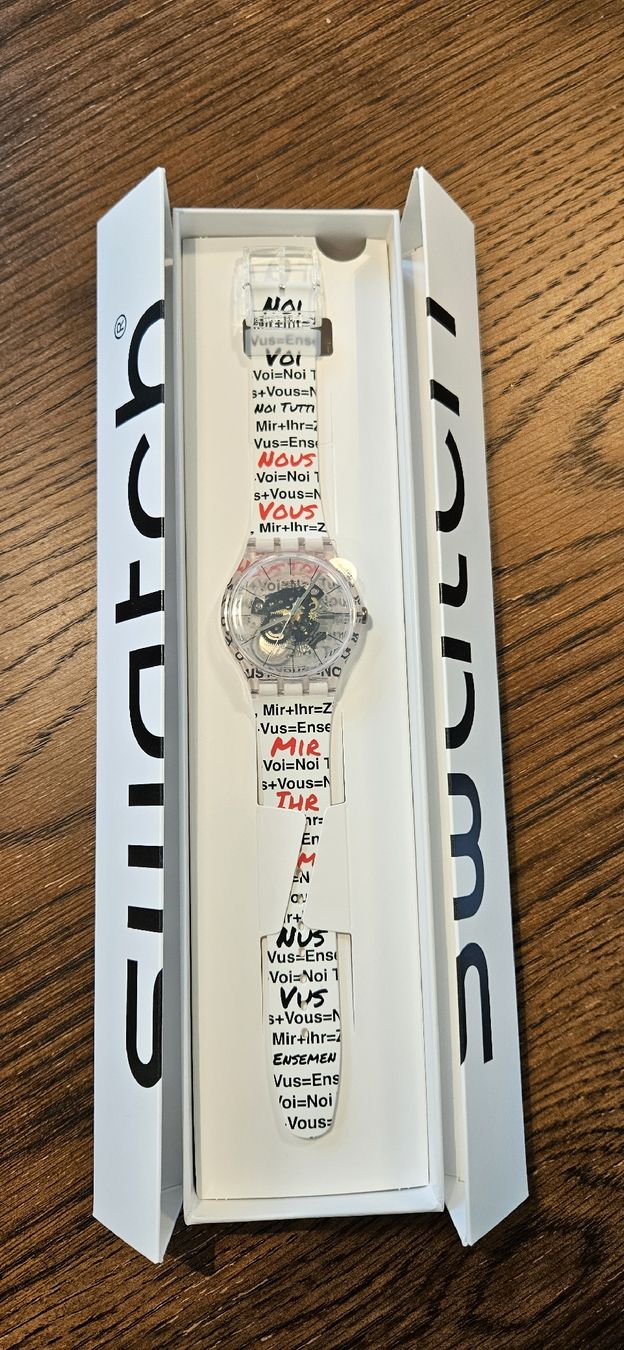 Swatch Orologi: Swatch GV Uhr 2026 – Nuovo e nell'imballaggio originale da Aarau venduto da majesticpony