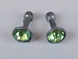 2x Anti-Dust Plug / Deko, Audio Klinke 3.5mm (Hellgrün) NEU*
