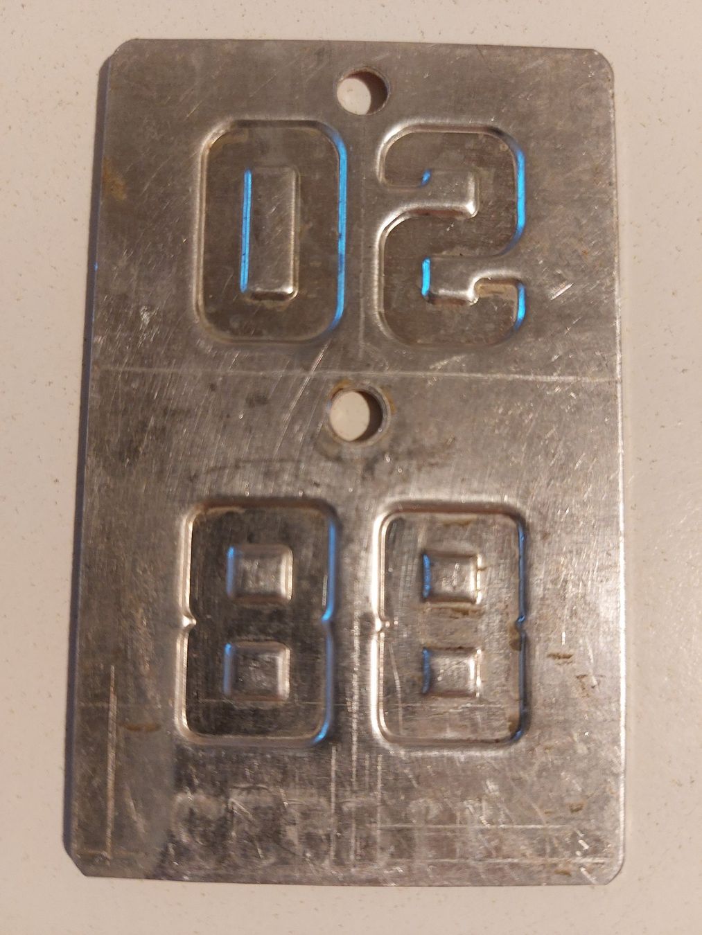 Sachs Insegne: Velonummer SO 88 plaque Velo – Usato da Schenkon venduto da Uhu007 1