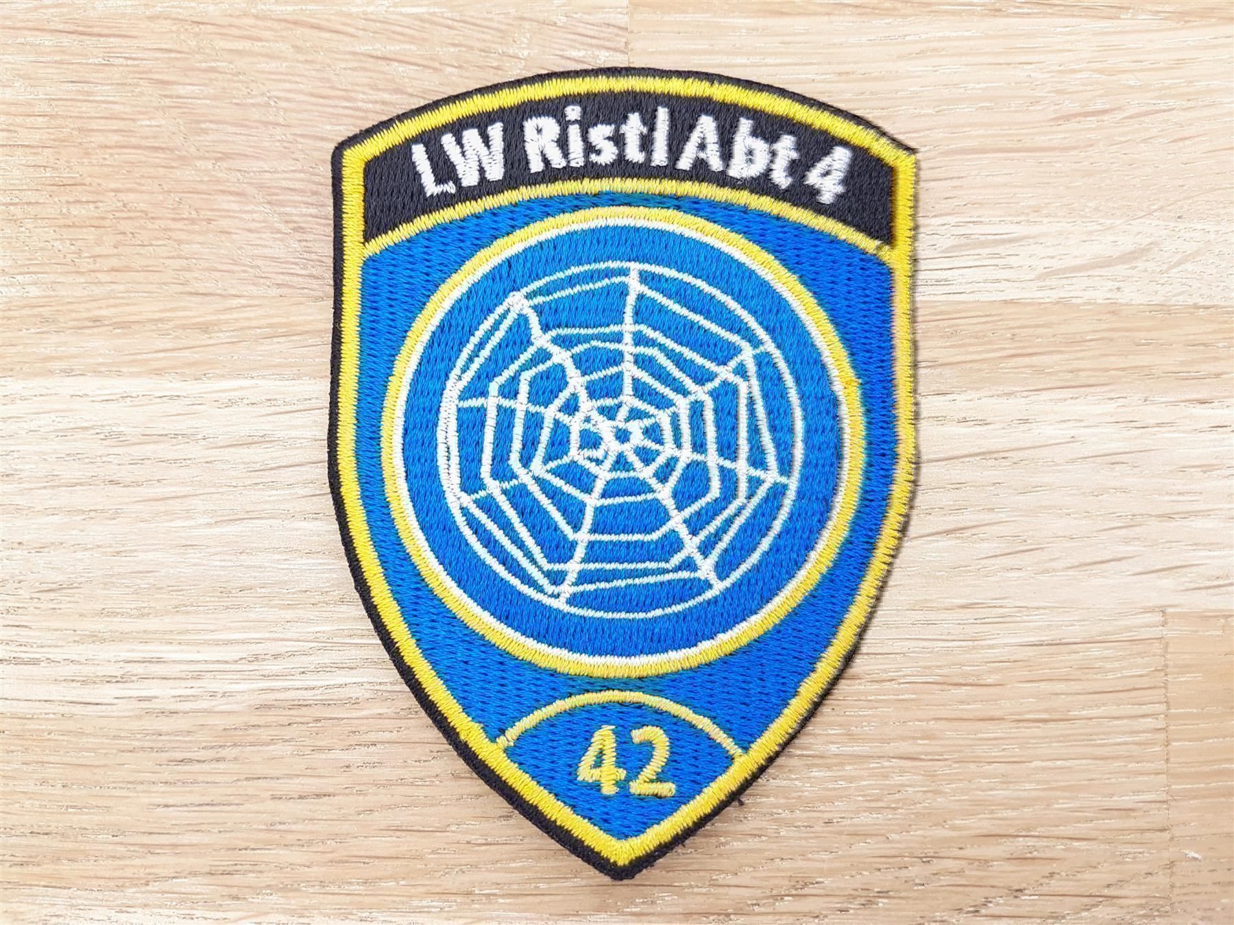 Placchette & Badge: Badge LW Ristl Abt 4 42 blau – Usato da Erlinsbach venduto da S700
