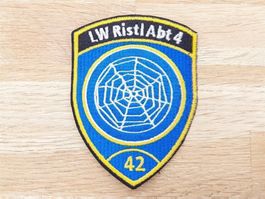 Badge LW Ristl Abt 4 42 blau
