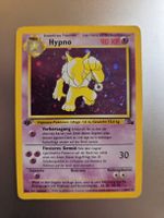 Pokemon Hypno Fossil Holo 1.Edition Vintage Base Set Deutsch