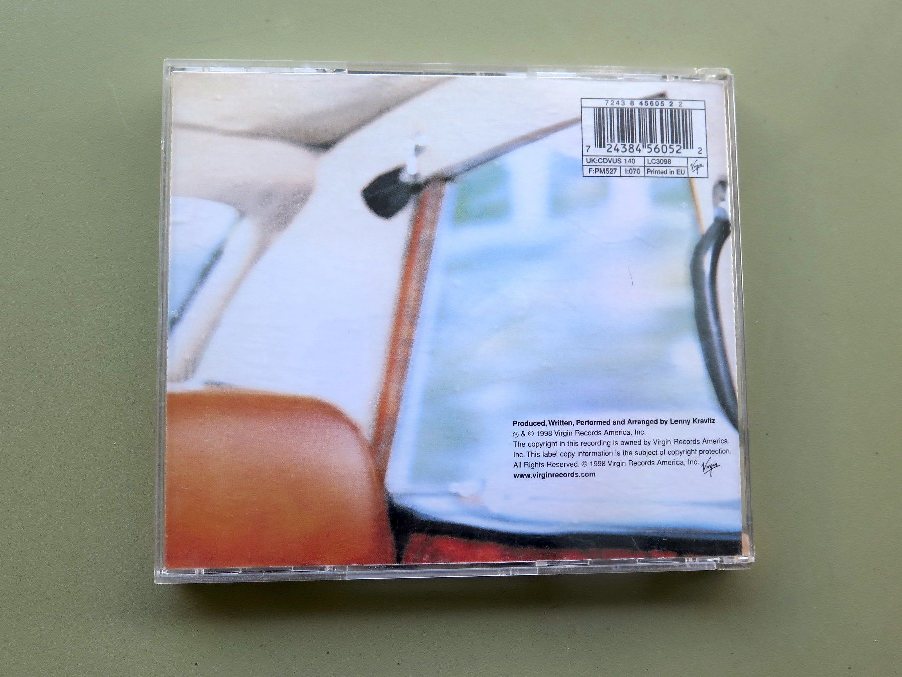 CD: (p) CD LENNY KRAVITZ: 5, 1998 – Usato da Bern venduto da Balzamico 1