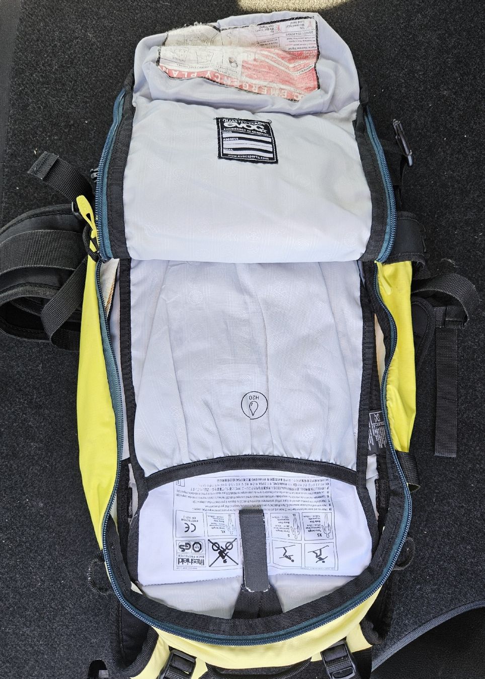 Evoc Zaini: Sac à dos Ski / Freeride / Snowboard / Evoc FR SkiD – Usato da Carouge GE venduto da Everysports 4