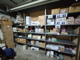 1219 Posten Regal/e ohne Inhalt aus Liquidation