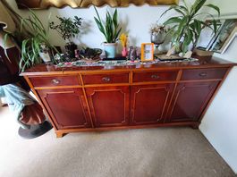 Antikes Vintage-Sideboard Massivholz, guter Zustand