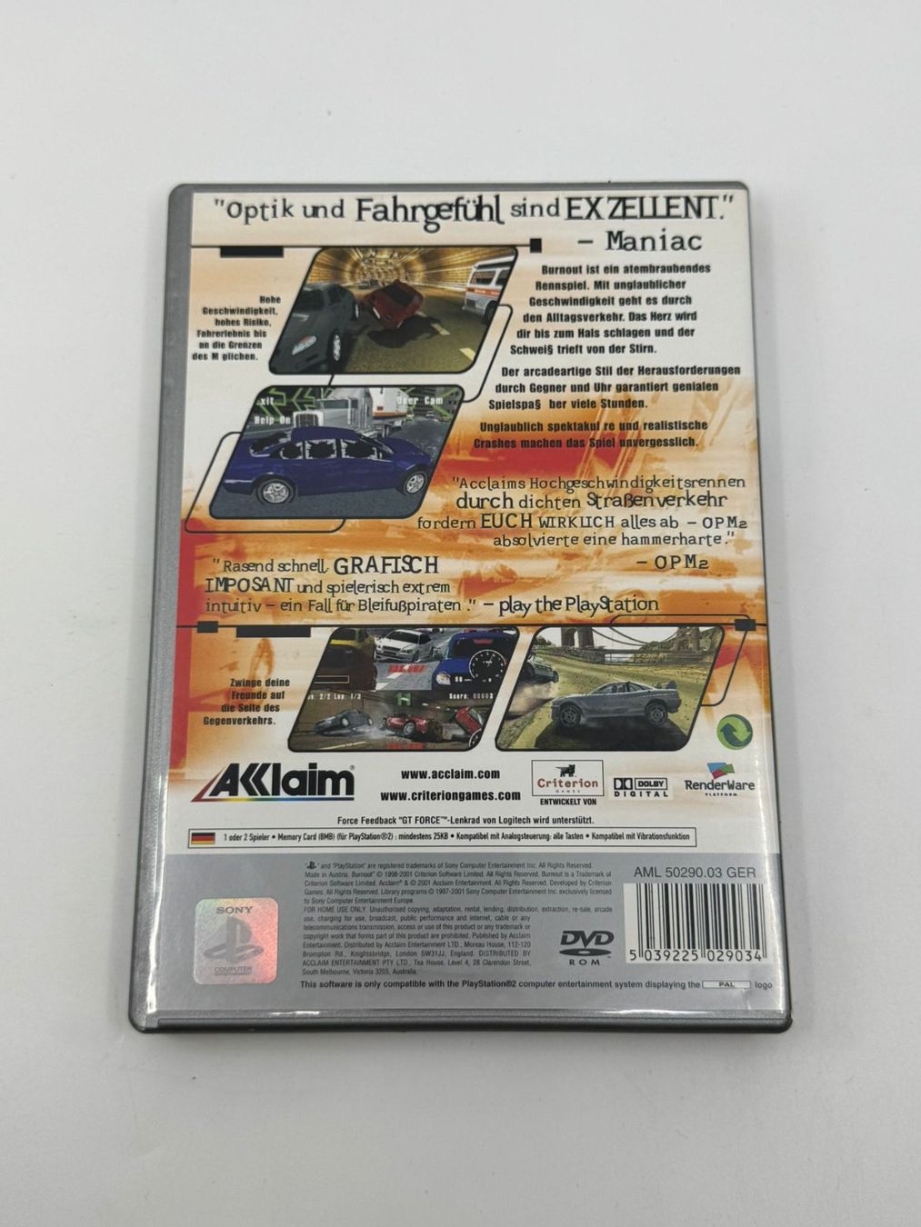 Giochi: Burnout (PS2) – Usato da Herisau venduto da Seyashop1 2