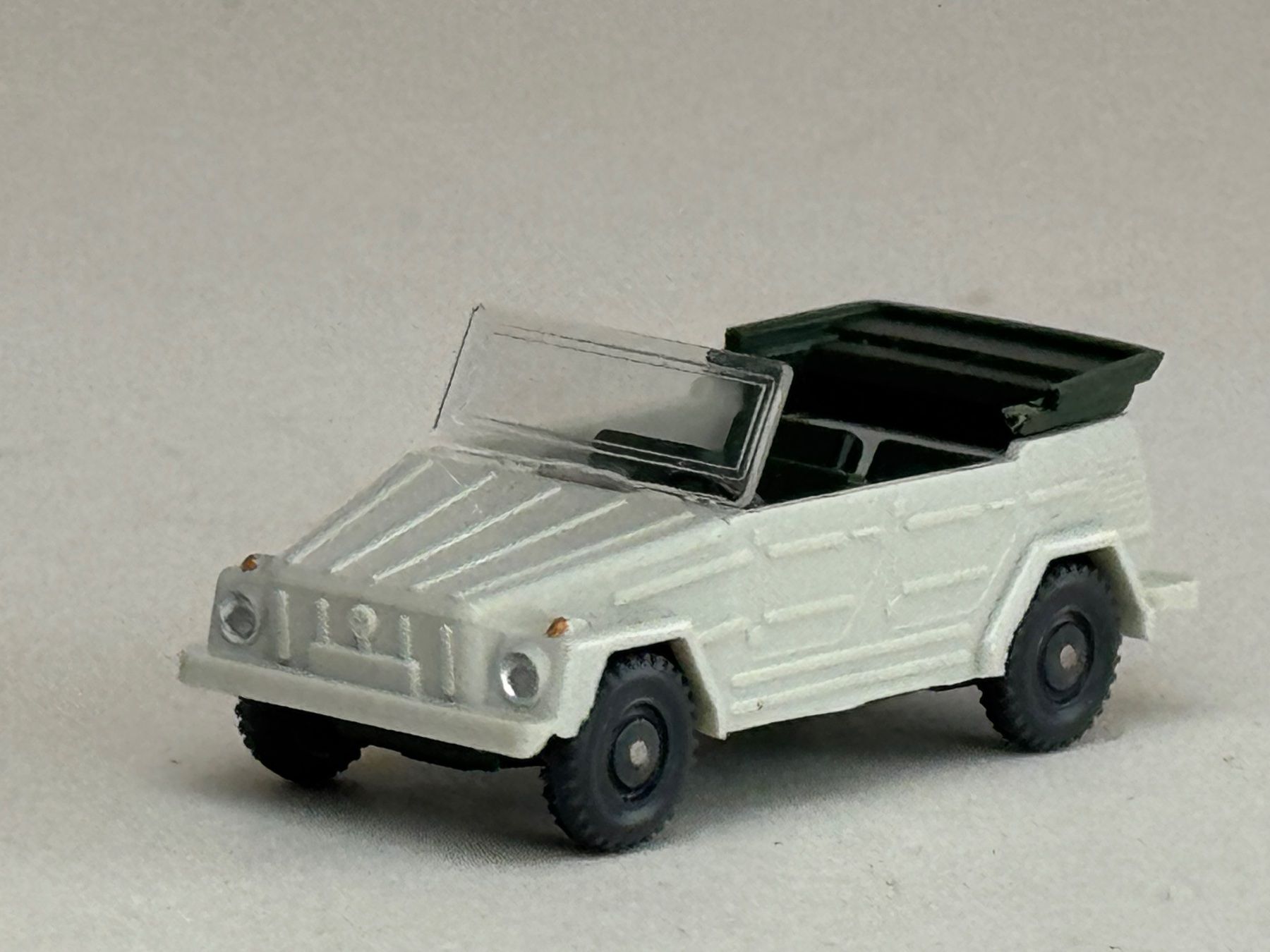Wiking Modellini d'auto: VW 181 Cabrio grauweiss – Usato da Elm venduto da Wikmtz