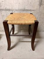 2x Hocker Holz