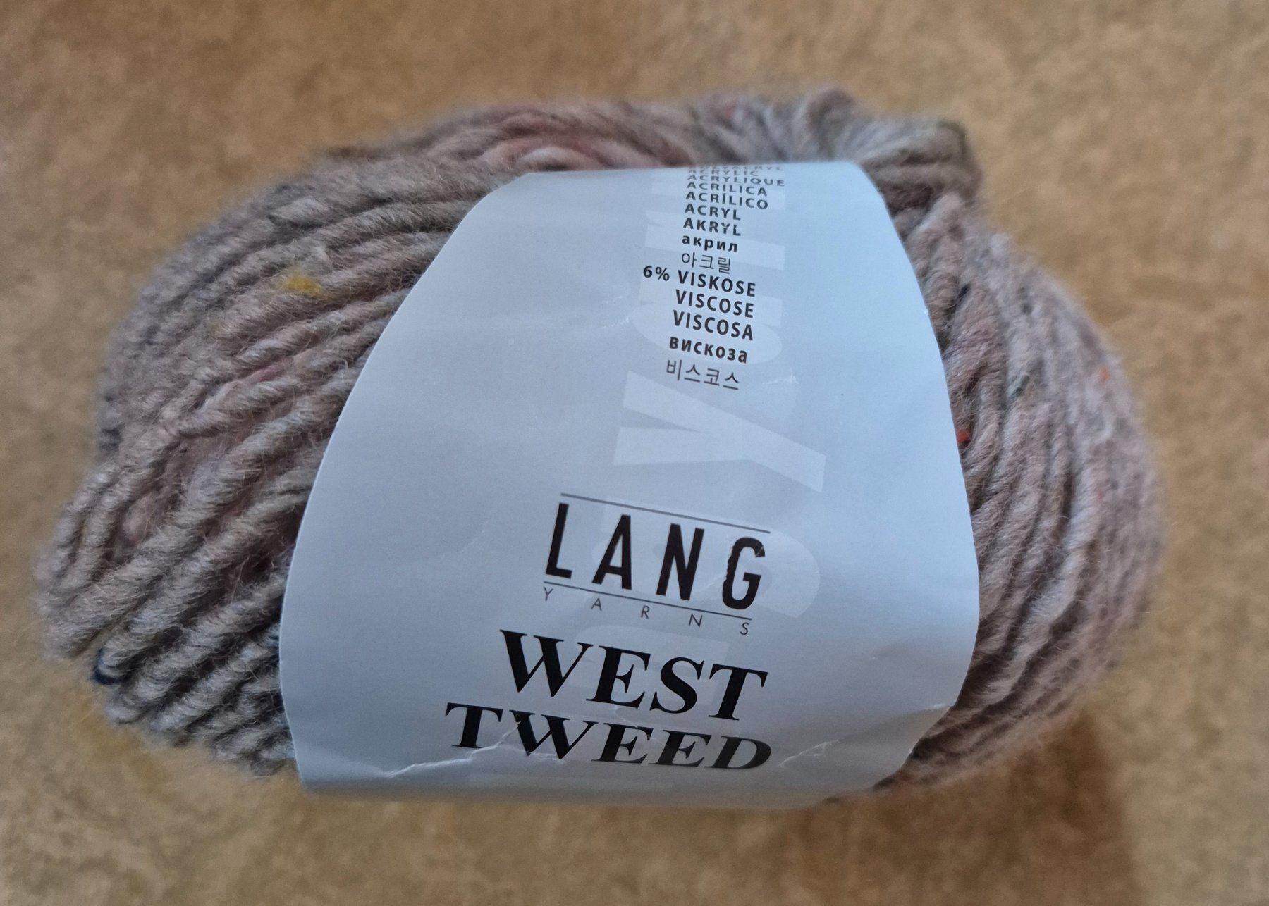 Lana: Wolle West Tweed – Nuovo e nell'imballaggio originale da Rotkreuz venduto da Basana2 1