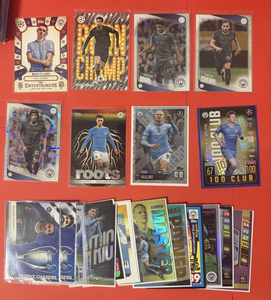 Topps Carte collezionabili: Manchester City Sammlung (Auto, Patch & nummerierte Karten) – Nuovo (secondo la descrizione) da Embrach venduto da BenzosCards 4