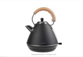 Wasserkocher Furber, 1.7 Liter schwarz