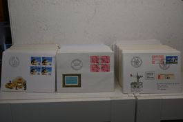 1 Posten FDC ab CHF 1.--