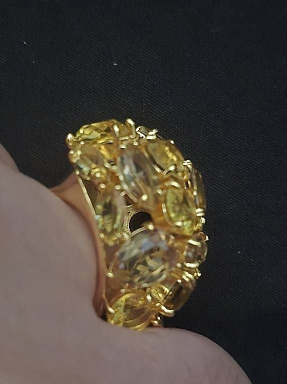 Swarovski Anelli: Swarovski Ring Drop gr. 58 – Usato da Oberdiessbach venduto da Beautiful-things