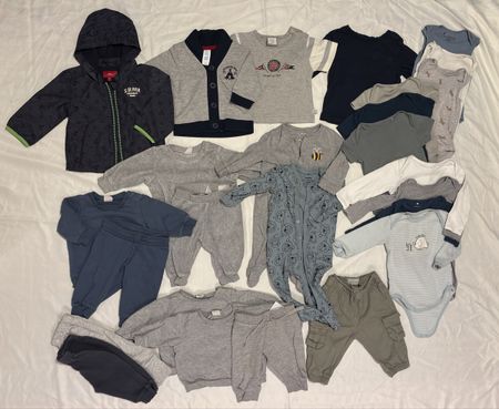 Baby-Kleiderpaket 62–68 – H&M, Lupilu, Next Baby, S. Oliver