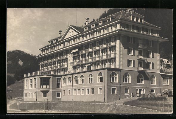 Cartoline postali: AK Adelboden, Hotel Nevada-Palace – Usato da Berlin venduto da bartko-reher