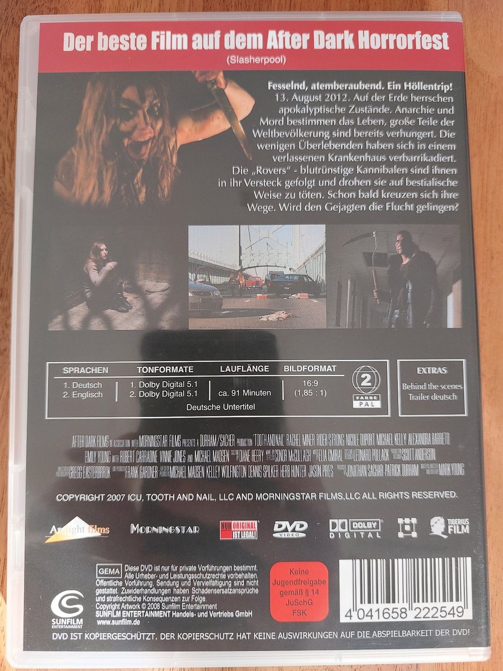 Alle DVDs: DVD - Tooth and Nail – Gebraucht aus Rheinfelden von FilmAuktion 3