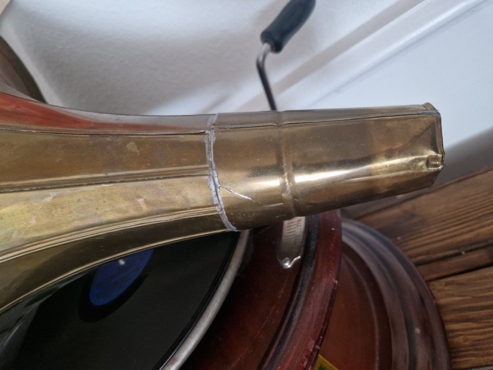 Tourne-disques: Antikes Grammophon HMS – D'occasion à St. Gallen par Sayuri 8