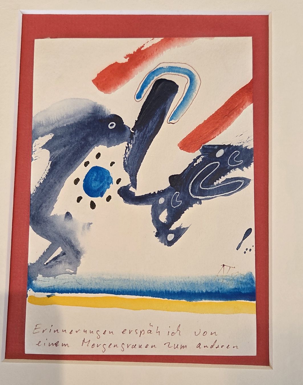 Gemälde: Original Aquarell Anatoli Tschaikowski – Gebraucht aus Rehetobel von hobirot01 2