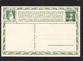 Bundesfeier 1917 , Nr. 16 Entwertet