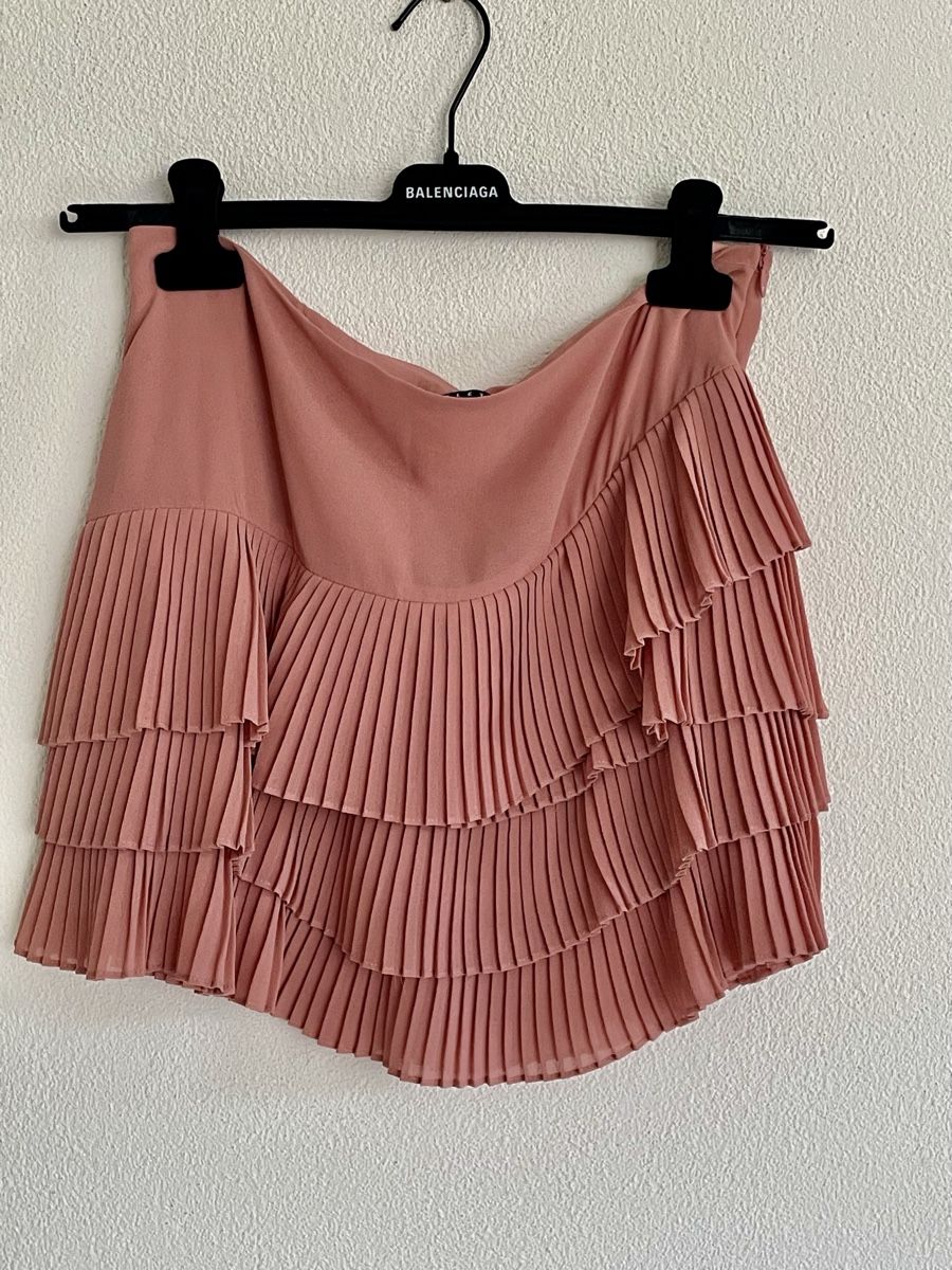 Sisley Röcke: Sisley pleated skirt pink size S – Gebraucht aus Richterswil von Prangins9 5