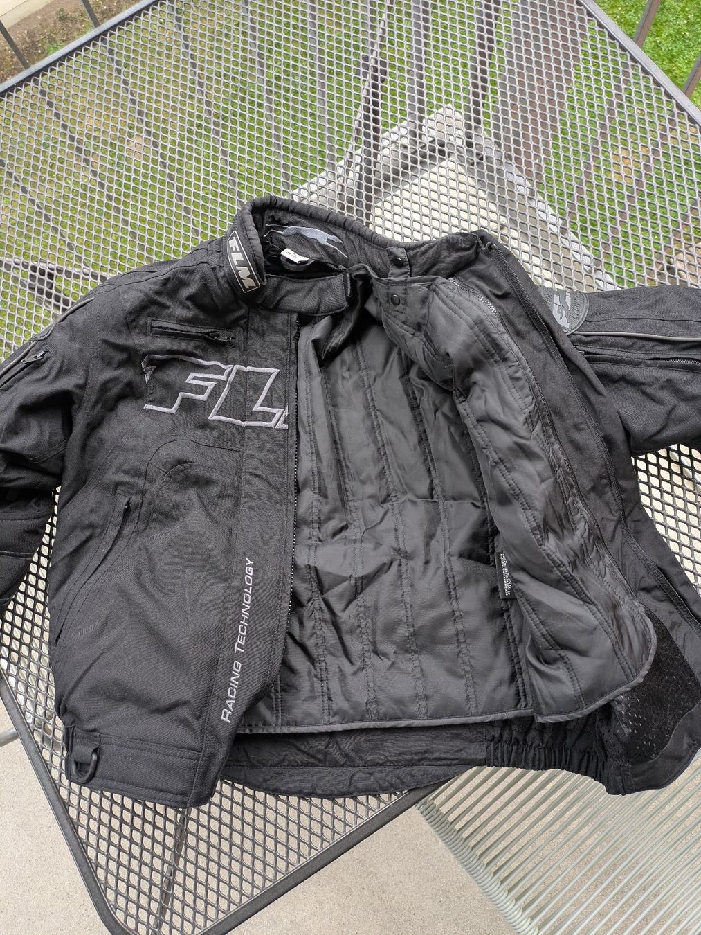 FLM Racing Technology Motorradjacke (Cordura) – Gr. L (D'occasion) à ...